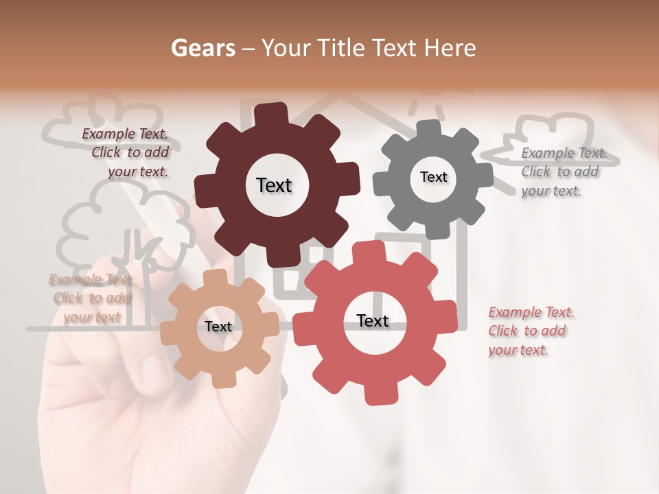 Drawing Construct Develop PowerPoint Template