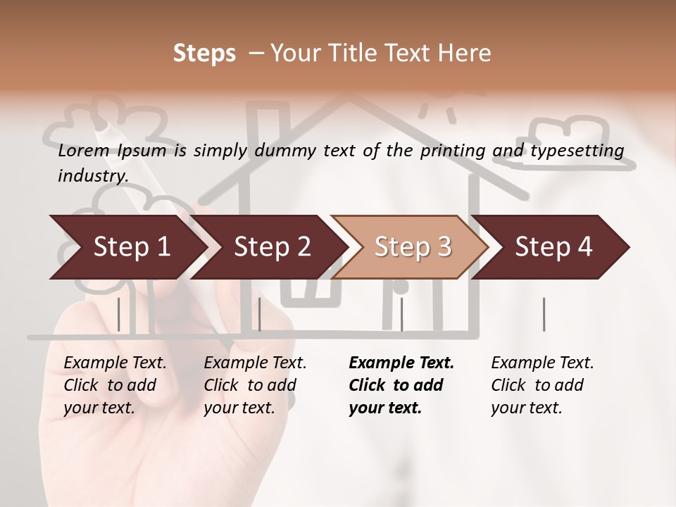 Drawing Construct Develop PowerPoint Template