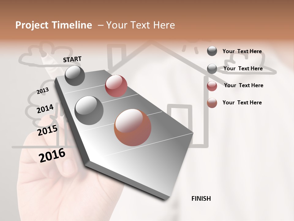 Drawing Construct Develop PowerPoint Template
