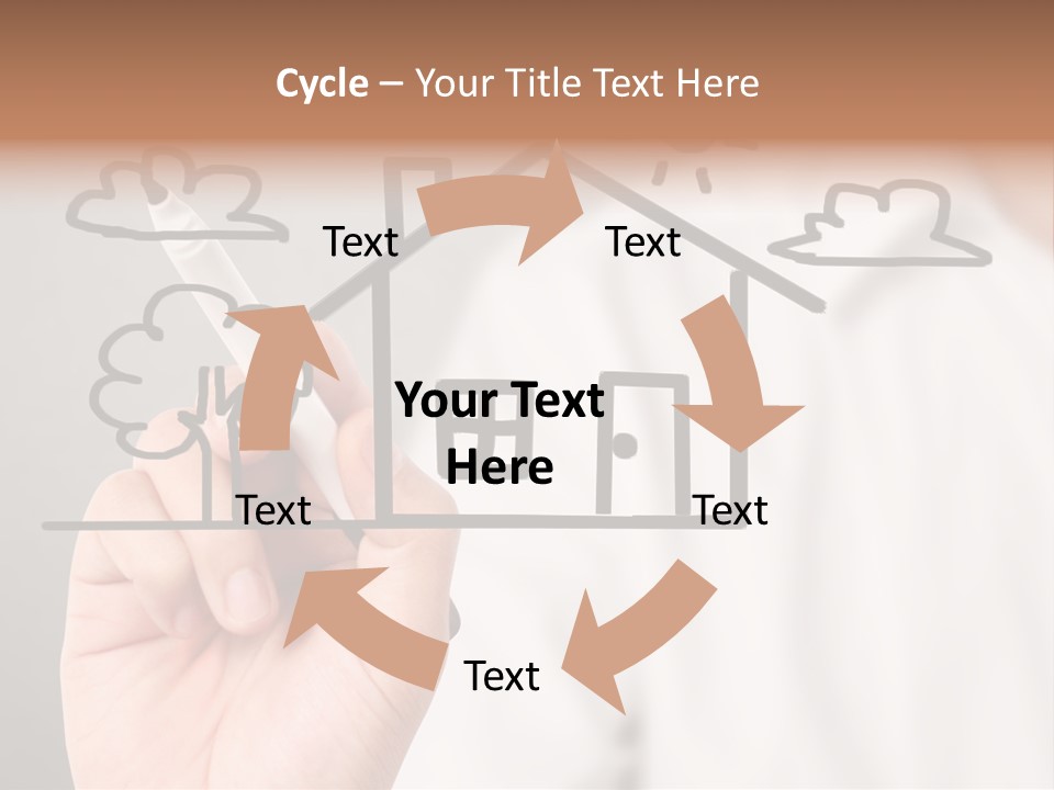 Drawing Construct Develop PowerPoint Template