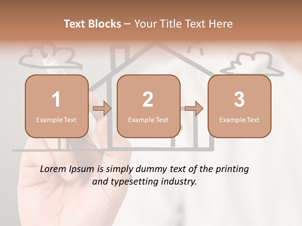 Drawing Construct Develop PowerPoint Template
