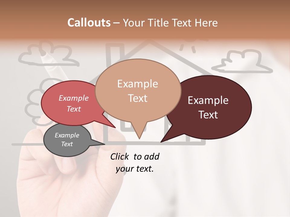 Drawing Construct Develop PowerPoint Template