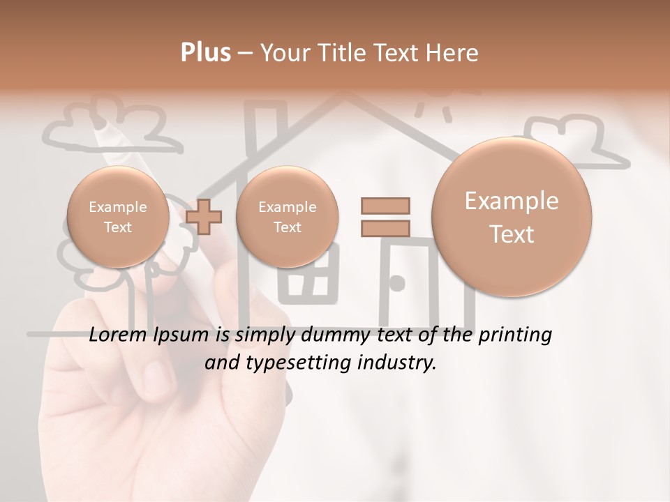Drawing Construct Develop PowerPoint Template