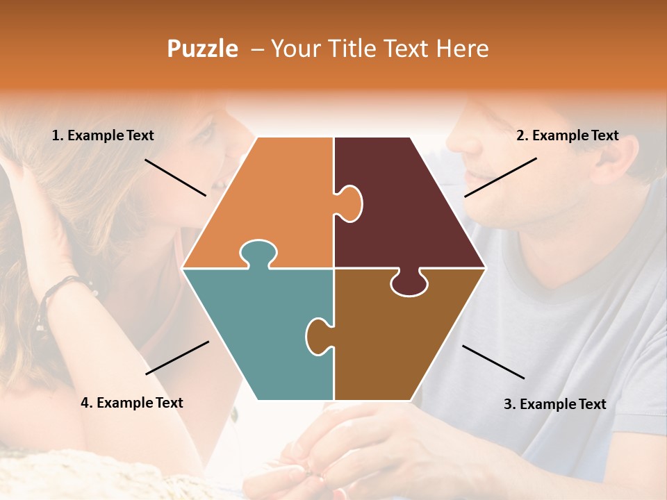 Husband Valentine Passionate PowerPoint Template