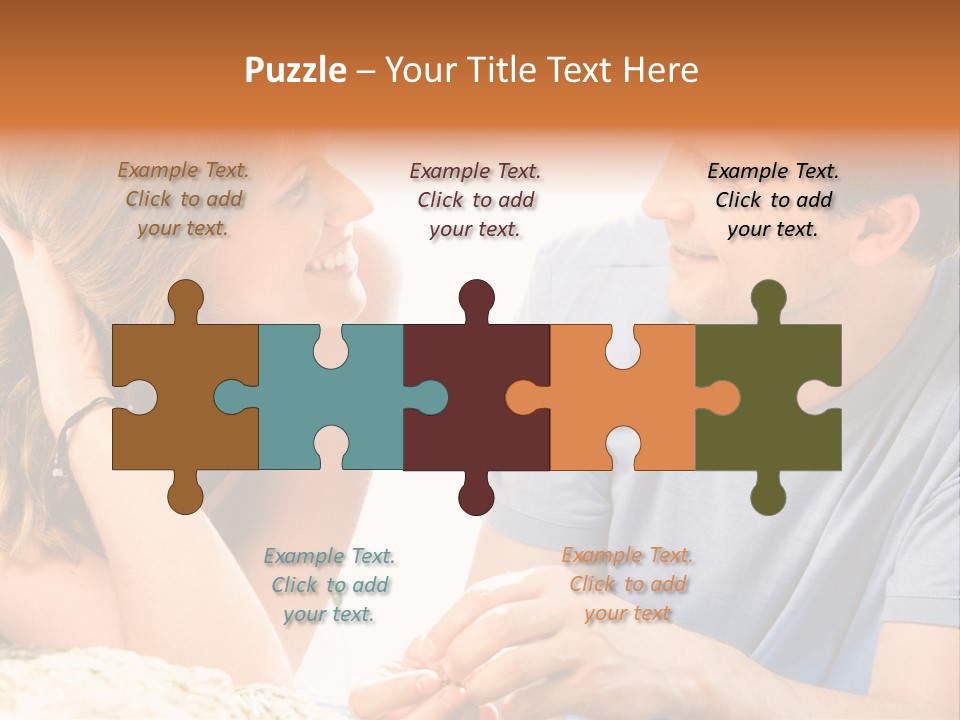 Husband Valentine Passionate PowerPoint Template