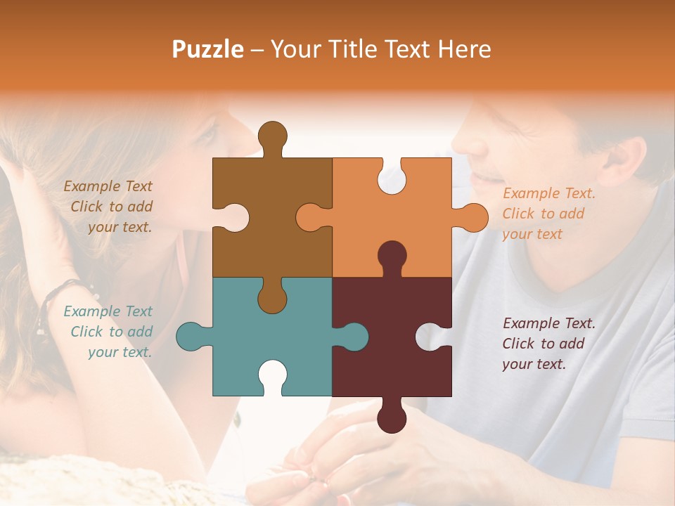 Husband Valentine Passionate PowerPoint Template