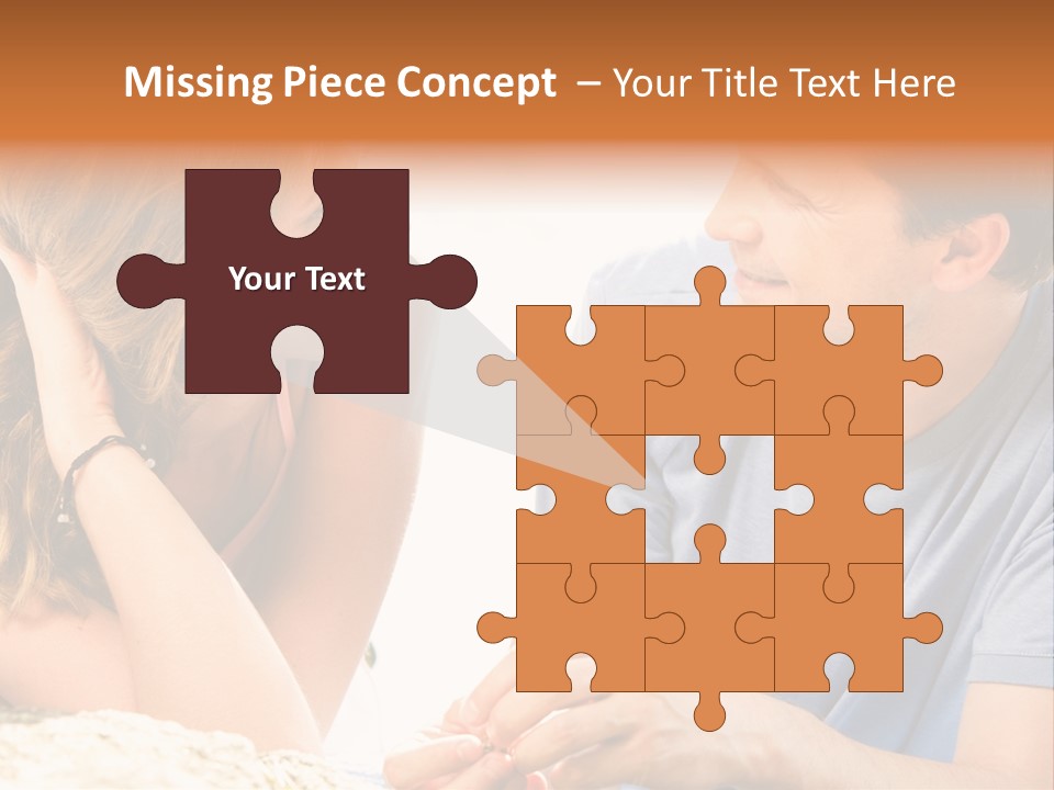 Husband Valentine Passionate PowerPoint Template