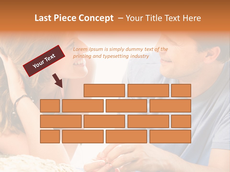 Husband Valentine Passionate PowerPoint Template