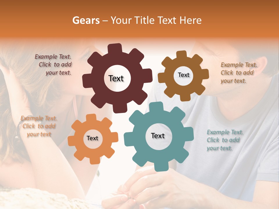 Husband Valentine Passionate PowerPoint Template