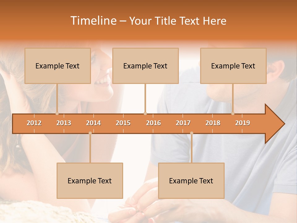 Husband Valentine Passionate PowerPoint Template