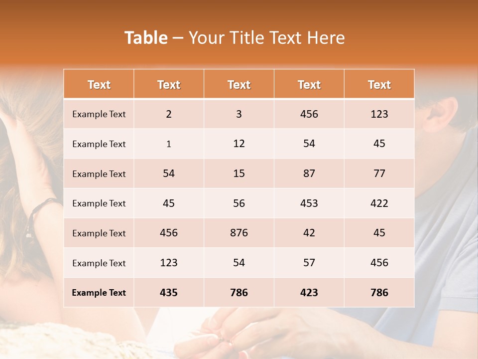 Husband Valentine Passionate PowerPoint Template