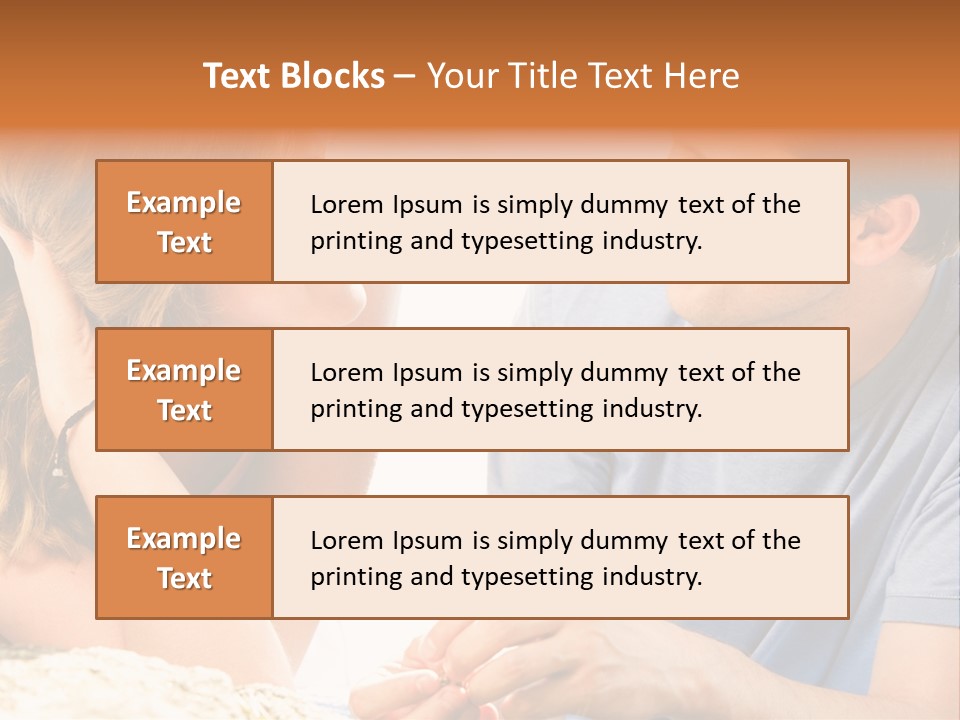 Husband Valentine Passionate PowerPoint Template