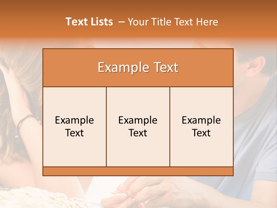 Husband Valentine Passionate PowerPoint Template