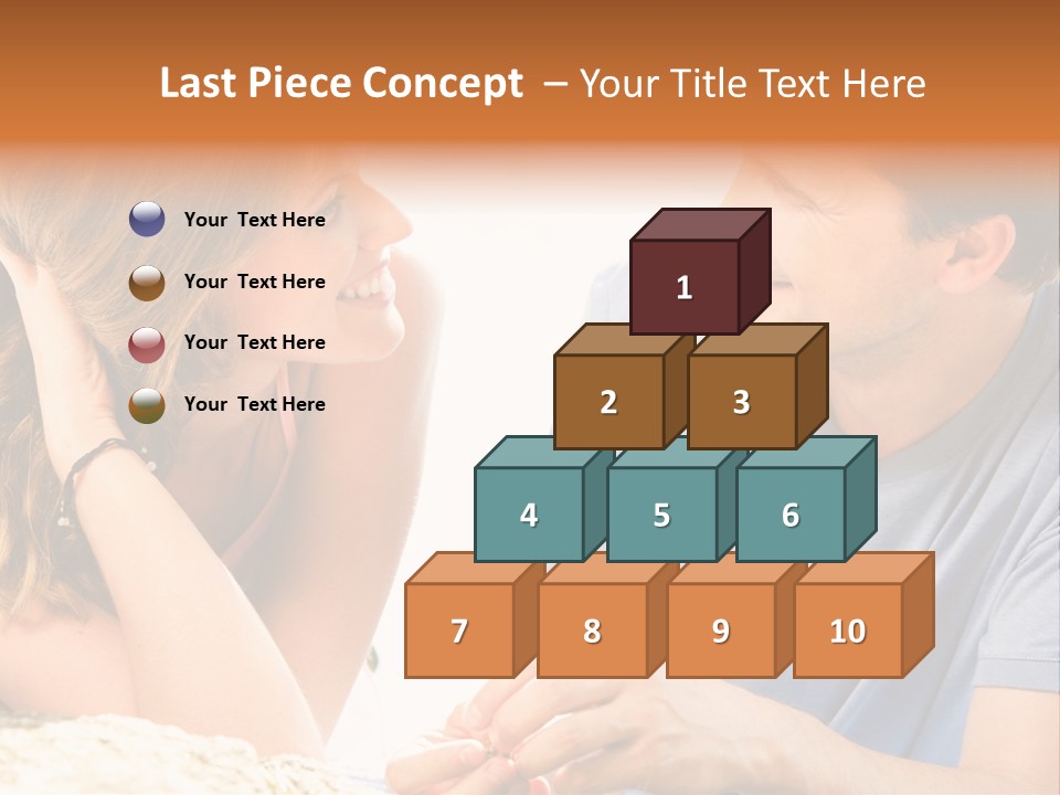 Husband Valentine Passionate PowerPoint Template