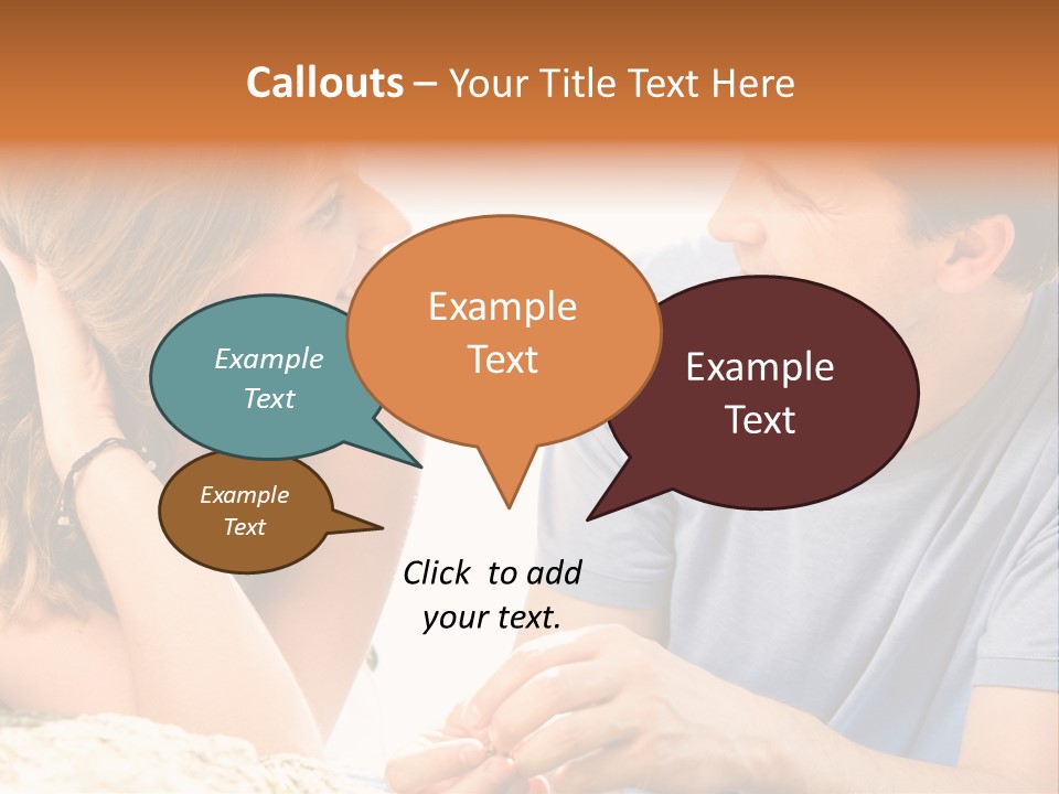 Husband Valentine Passionate PowerPoint Template