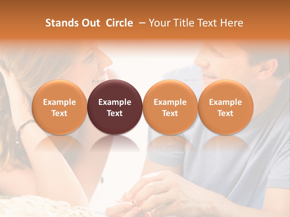 Husband Valentine Passionate PowerPoint Template