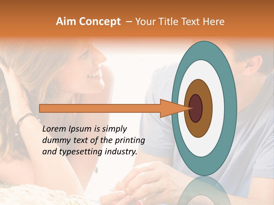 Husband Valentine Passionate PowerPoint Template