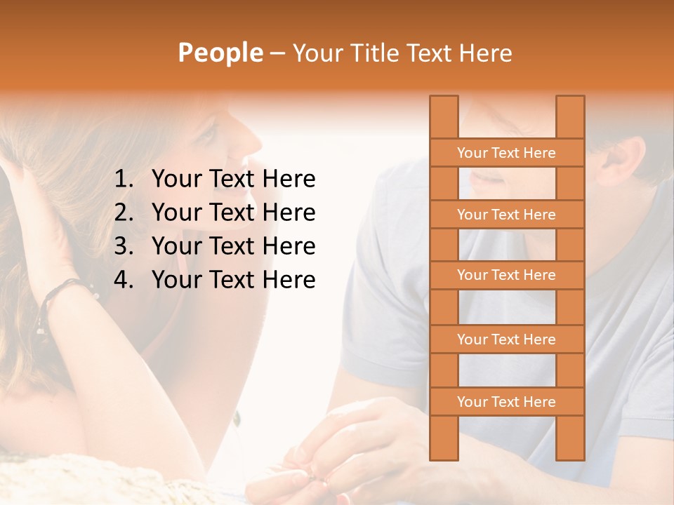 Husband Valentine Passionate PowerPoint Template