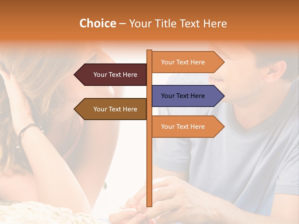 Husband Valentine Passionate PowerPoint Template