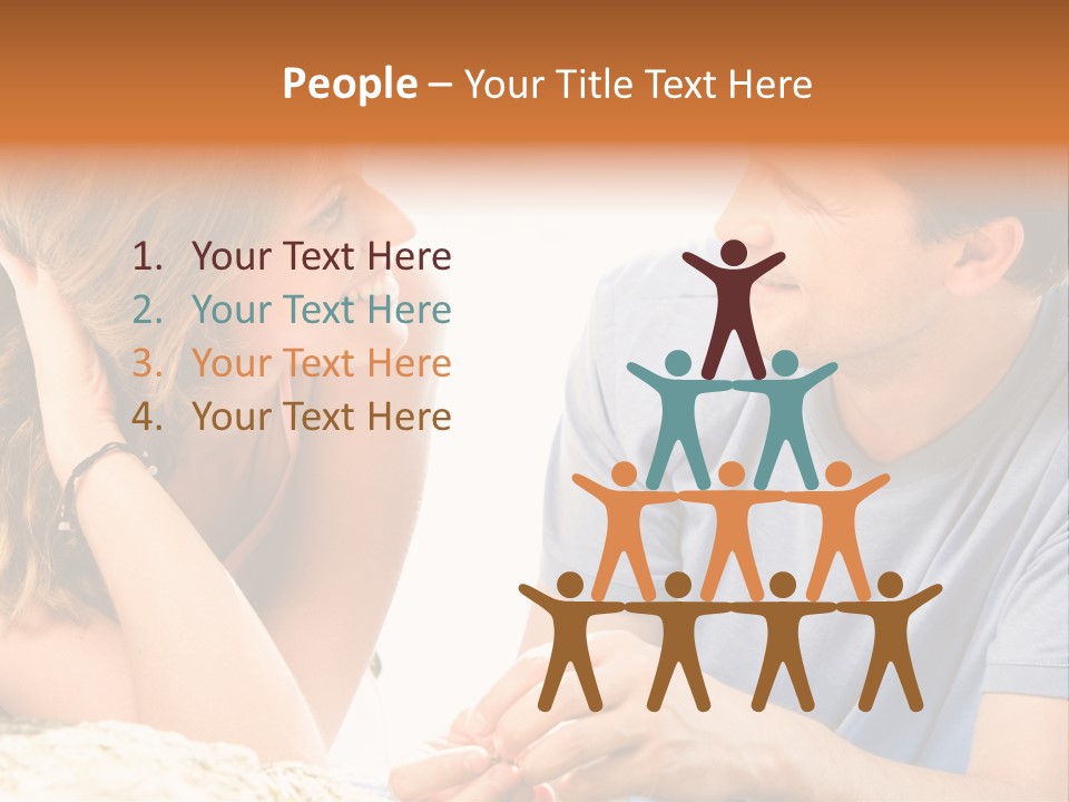 Husband Valentine Passionate PowerPoint Template