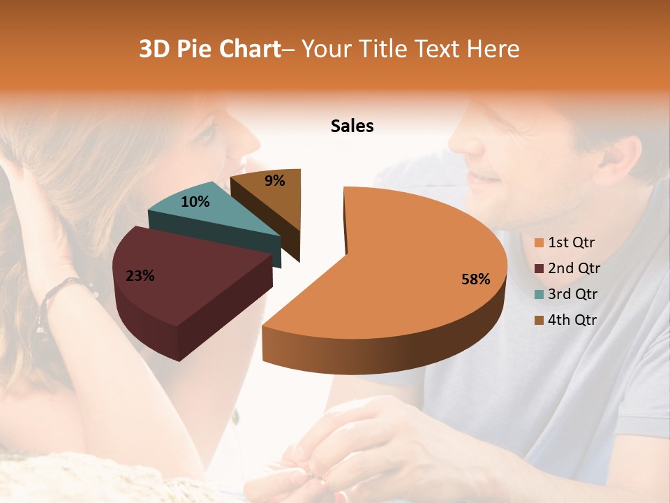 Husband Valentine Passionate PowerPoint Template