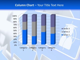 Blue Job Graduate PowerPoint Template