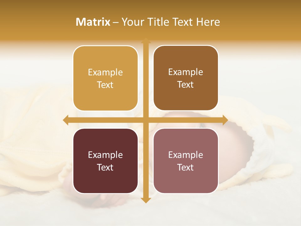 Cheerful Infant People PowerPoint Template