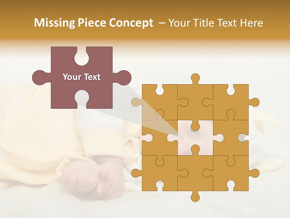 Cheerful Infant People PowerPoint Template