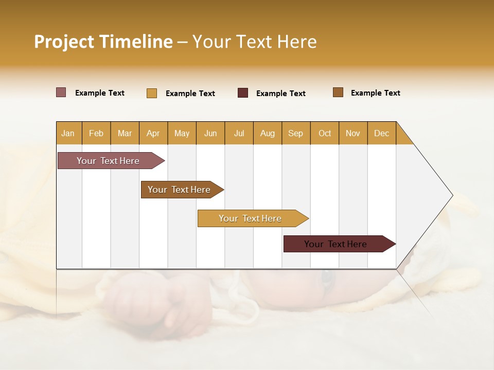 Cheerful Infant People PowerPoint Template