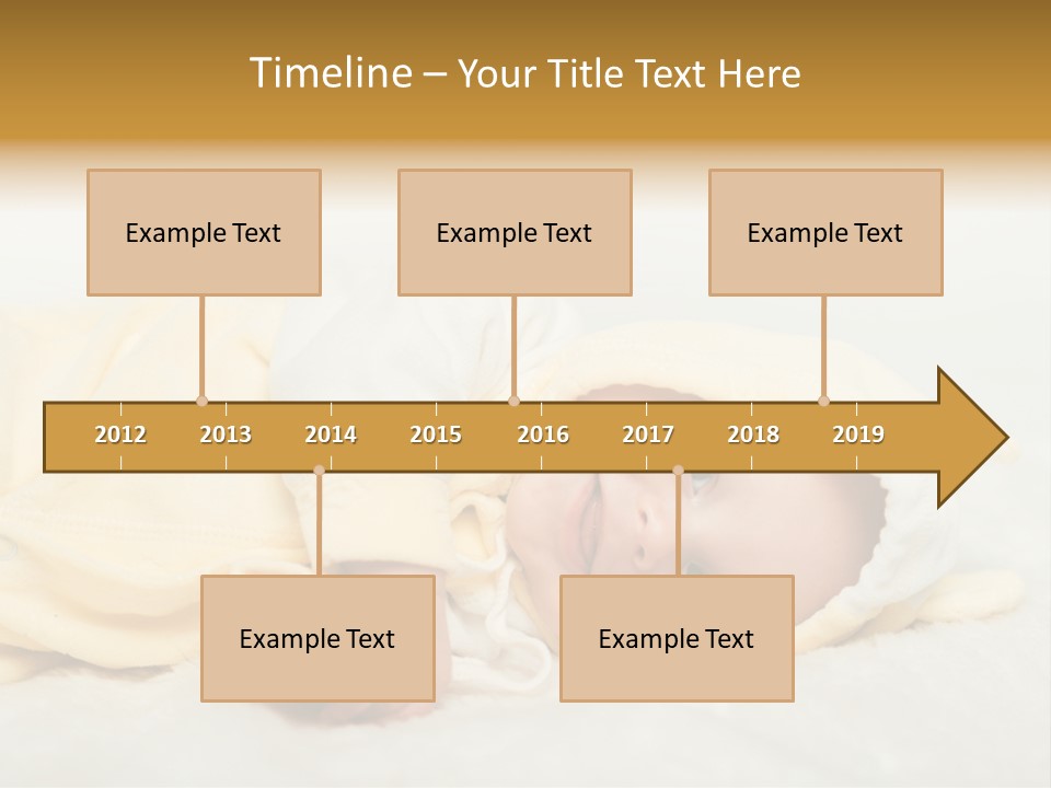 Cheerful Infant People PowerPoint Template