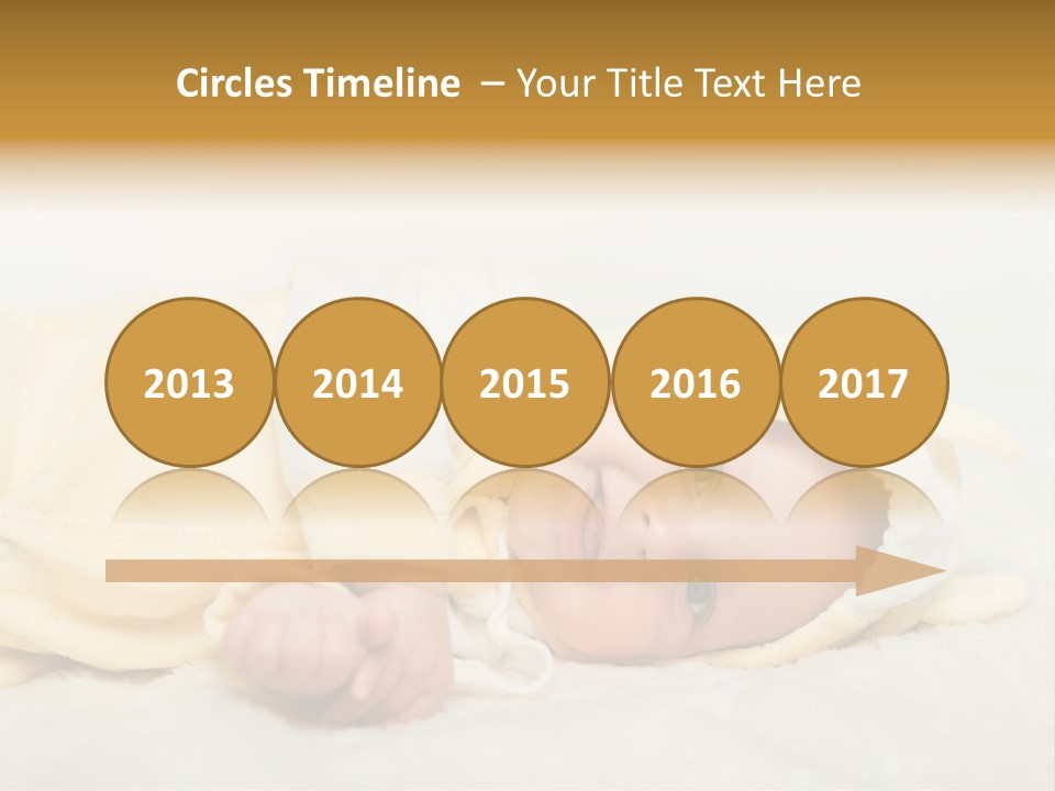 Cheerful Infant People PowerPoint Template