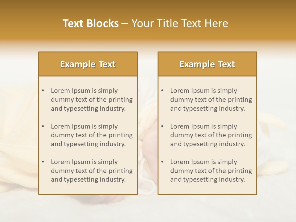 Cheerful Infant People PowerPoint Template