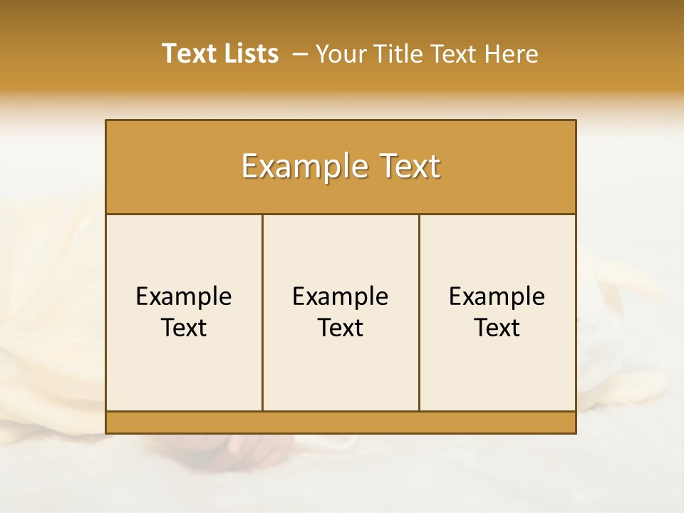 Cheerful Infant People PowerPoint Template