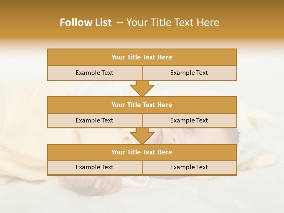 Cheerful Infant People PowerPoint Template