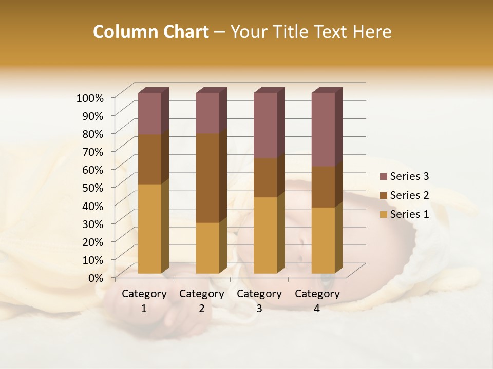 Cheerful Infant People PowerPoint Template
