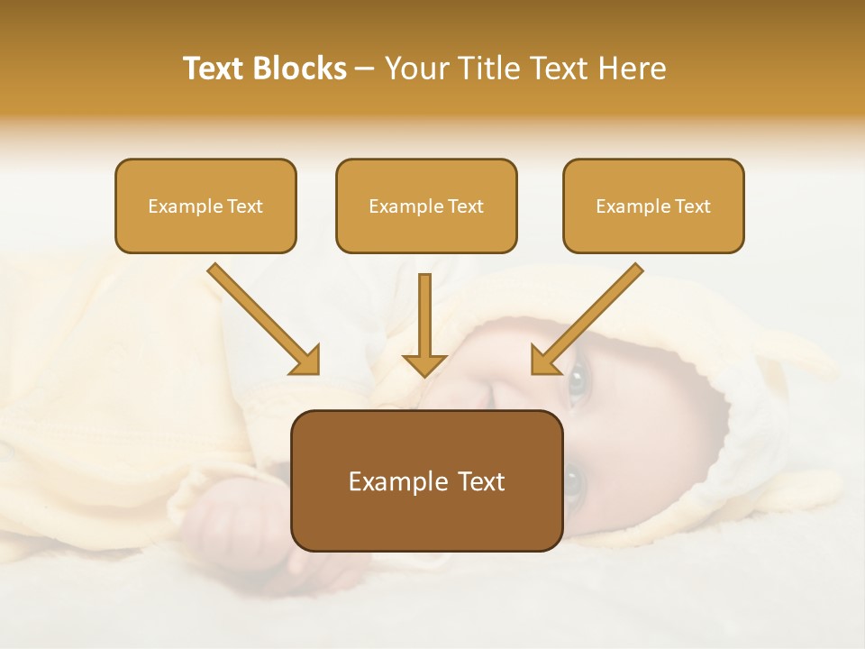 Cheerful Infant People PowerPoint Template