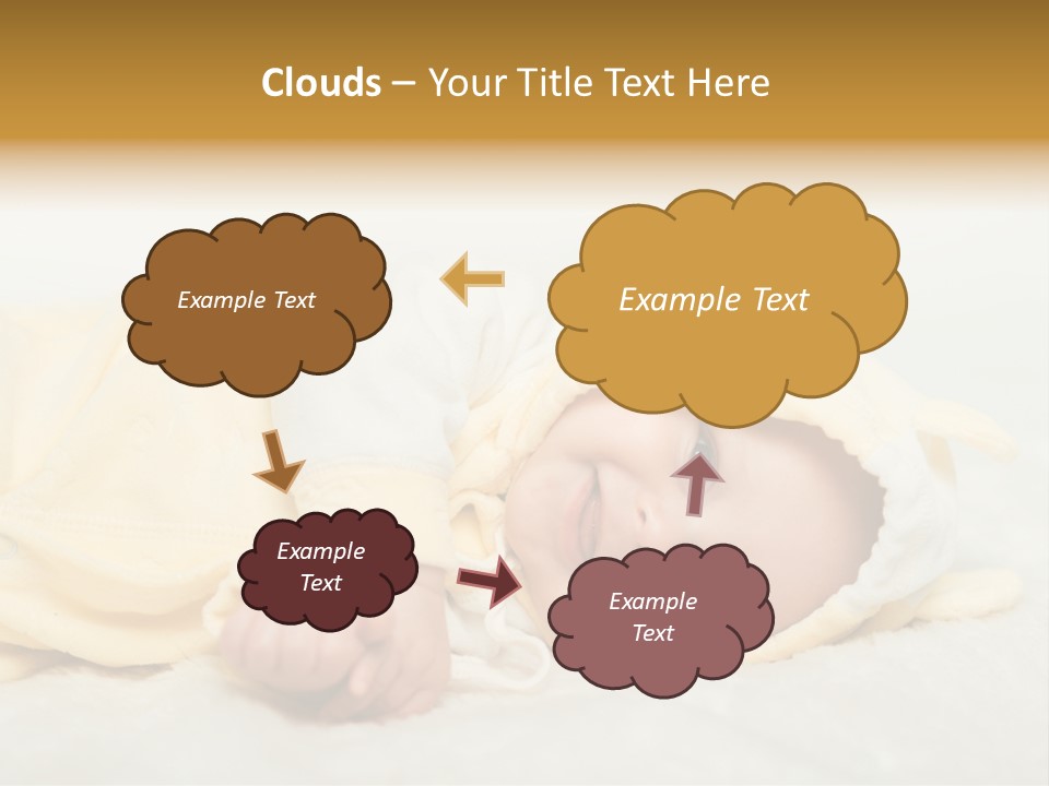 Cheerful Infant People PowerPoint Template