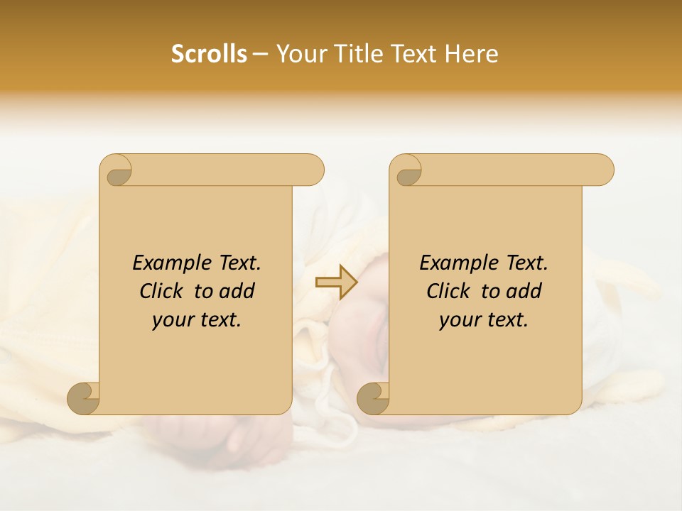 Cheerful Infant People PowerPoint Template