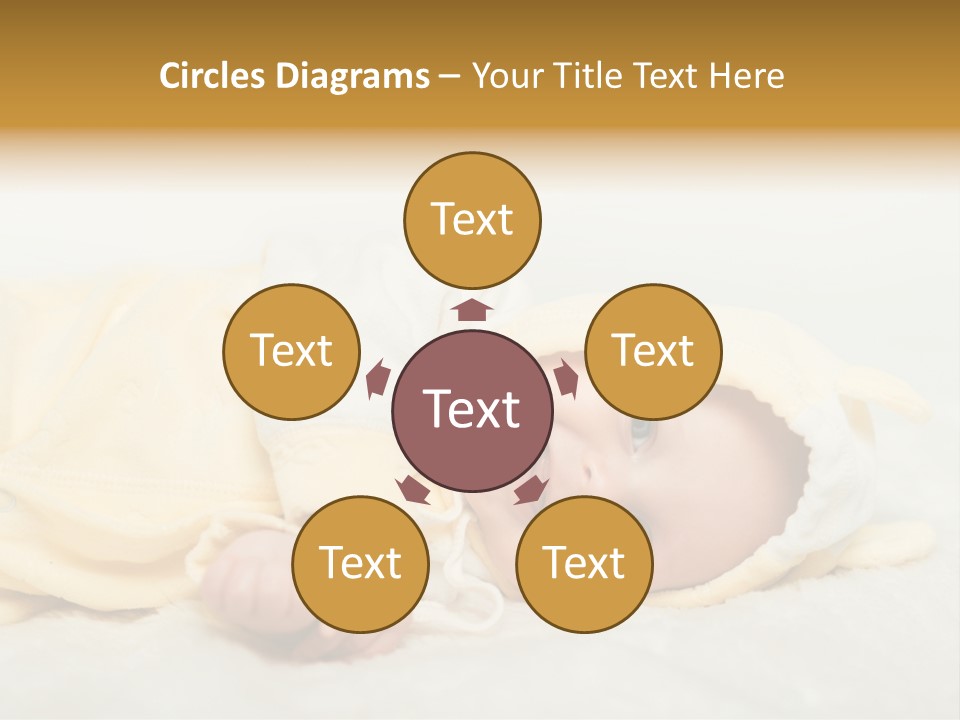 Cheerful Infant People PowerPoint Template