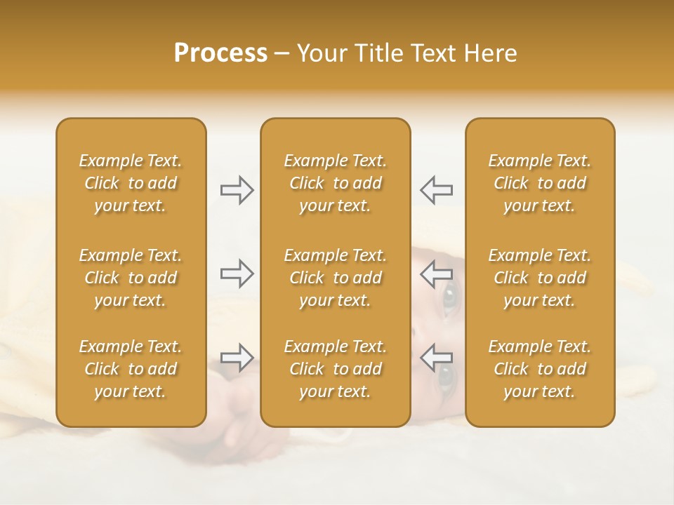 Cheerful Infant People PowerPoint Template