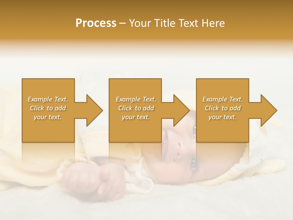 Cheerful Infant People PowerPoint Template