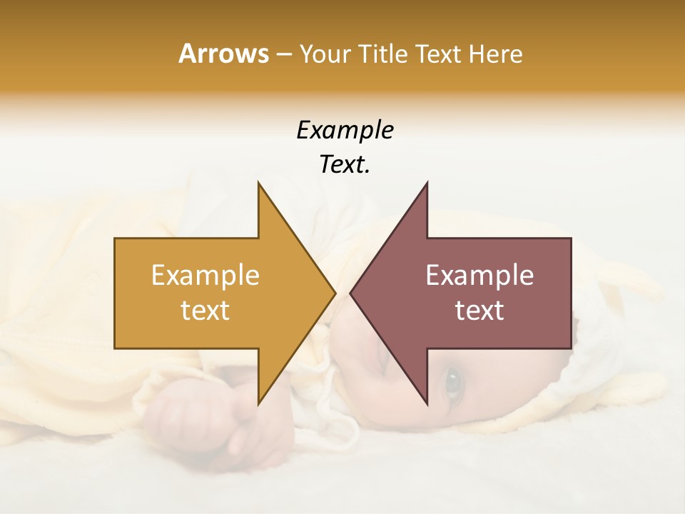 Cheerful Infant People PowerPoint Template