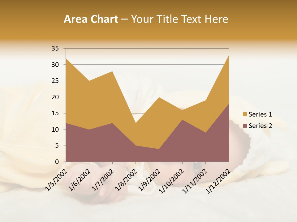 Cheerful Infant People PowerPoint Template