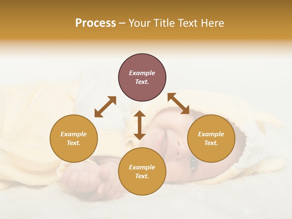 Cheerful Infant People PowerPoint Template