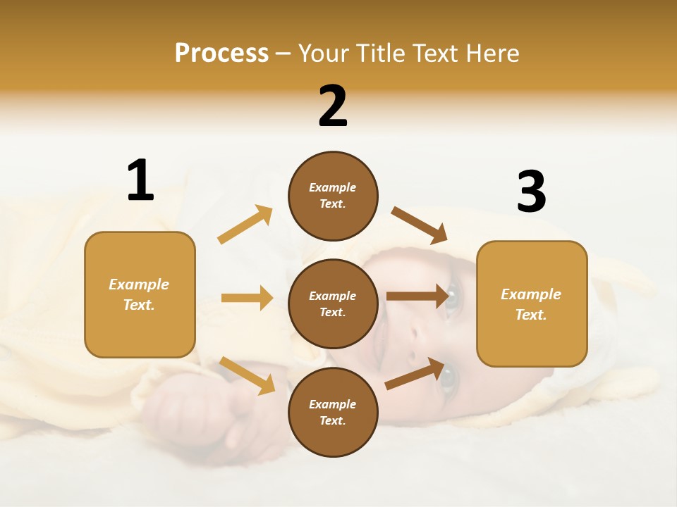 Cheerful Infant People PowerPoint Template