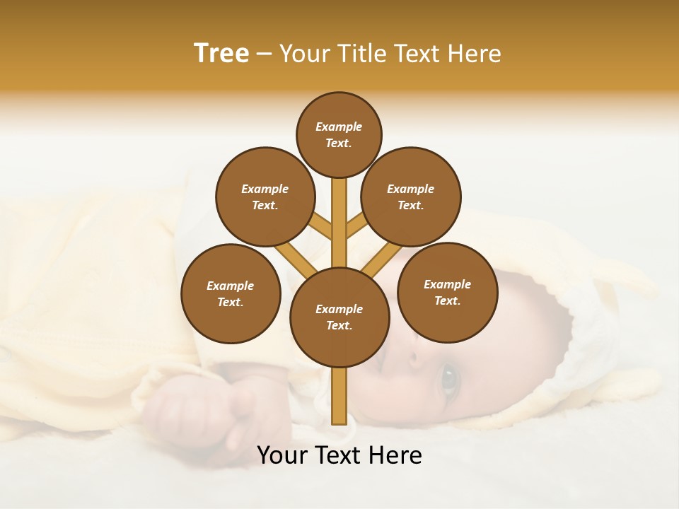 Cheerful Infant People PowerPoint Template