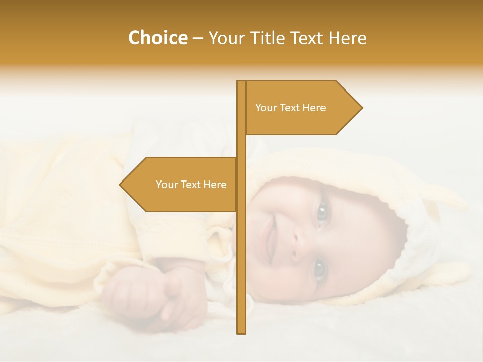 Cheerful Infant People PowerPoint Template