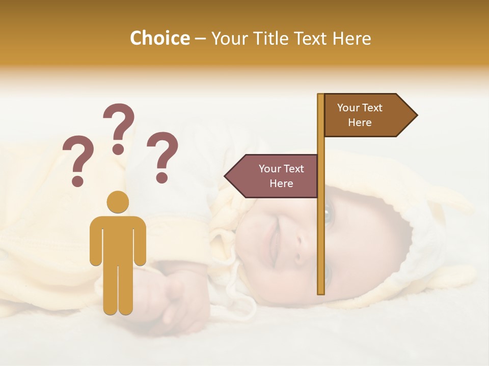 Cheerful Infant People PowerPoint Template
