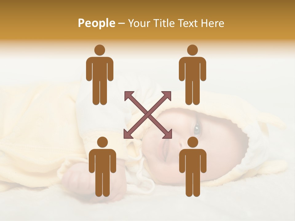 Cheerful Infant People PowerPoint Template