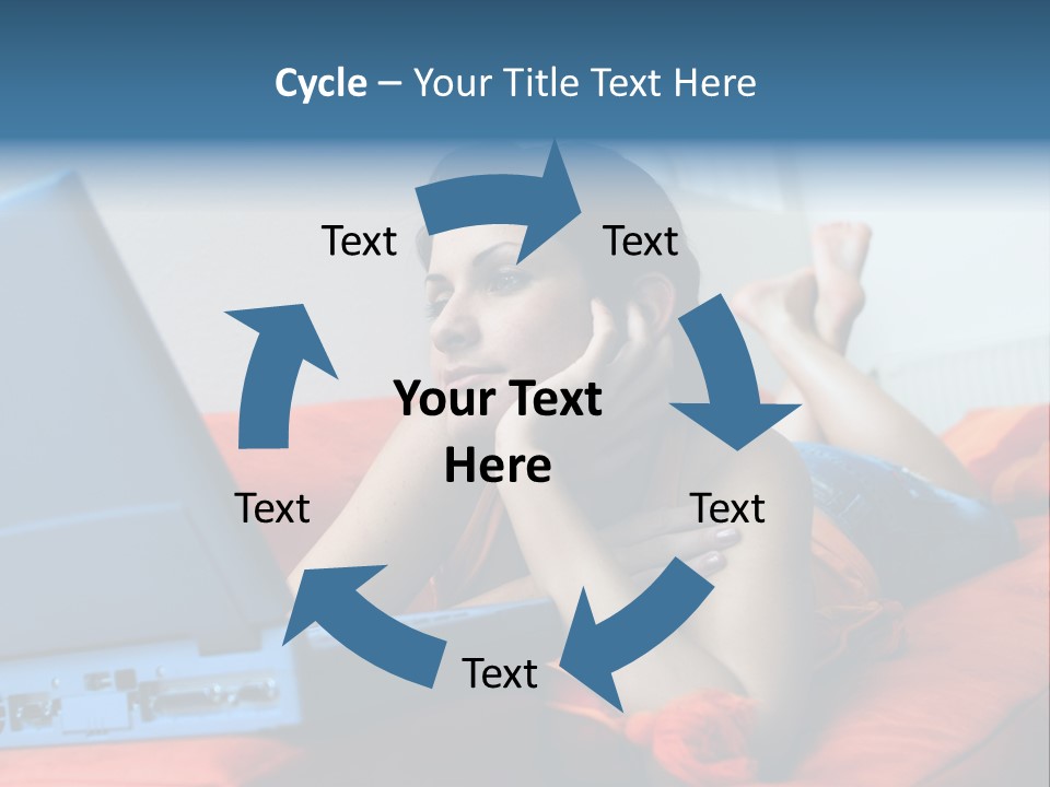 Room Websurfing Online PowerPoint Template